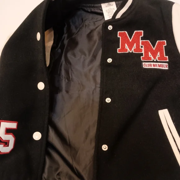 EUC BOYS MICKEY MOUSE MOUSEKETEER VARSITY JACKET SZ 7/8